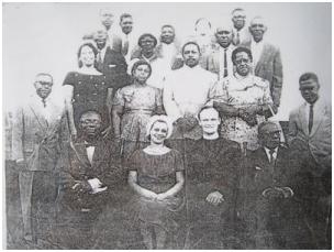 The religious leaders and church members back in the 1950s