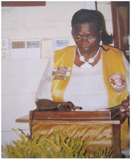 Inaugural Speech as President of Lion's Club (95)