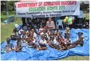 Berbice celebrates Literacy Day with Teddy Bear picnic