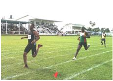 CARIFTA athletes ignite Berbice at LinWest Games