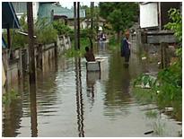 New Amsterdam, East Bank Berbice hit by high tides