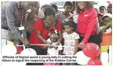 NA Mayor and Town Council, Digicel reopens Recreational facility