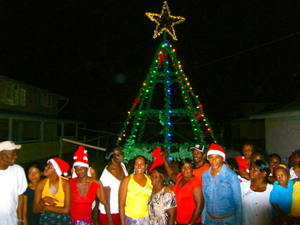 NPH patients experience first Christmas tree light-up